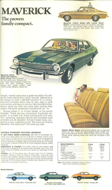 1975 Ford Full-Line Brochure Page 6